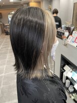 シャムオーツー 国分寺(CHAM:O2)&nbsp;外ハネボブ/グレージュ/ホワイトグレージュ/インナーカラー