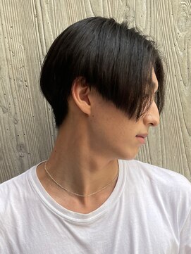 フィフス 原宿(fifth) 【大人ニュアンスパーマ、大人メンズ前下がりセンターパート】