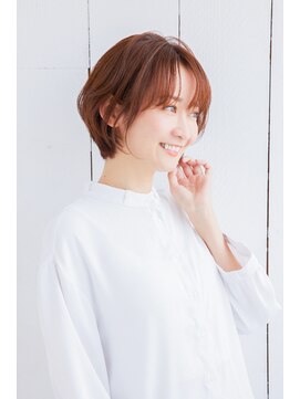 アトリエマサコ ホテル横浜キャメロットジャパン店(Atelier MASAKO) 前髪あり大人ショートボブ20代30代40代