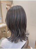 【Rire尚平】コントラストハイライトカラー×アッシュグレー★