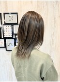 ナチュラルウルフカット