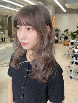 アンドスタイル(&style) 【大名店　江藤】モカベージュ　ケアブリーチ