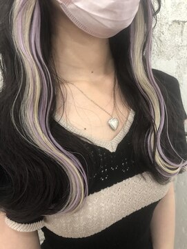 プライズ アイリス 池袋東口店(prize Iris) エクステ/ホワイトカラー/ライトパープル/¥341