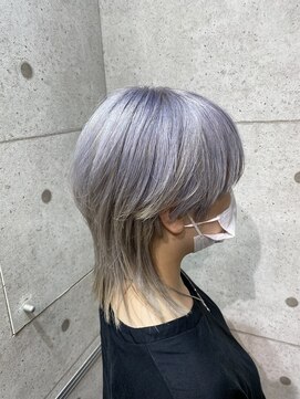 ヘアサロン ドットプラス 町田店(dot. plus) ウルフ×シルバーカラー