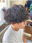 滋賀、南草津、メンズ美容室、波巻きツイストスパイラルパーマ