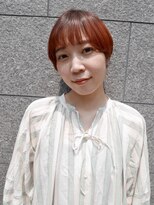 シュシュ(shushu)&nbsp;ショートマッシュ/レッドブラウン「有海一生」/ノンジアミン