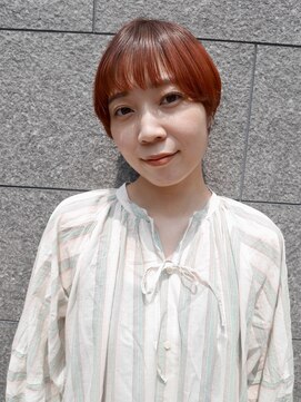 シュシュ(shushu) ショートマッシュ/レッドブラウン「有海一生」/ノンジアミン