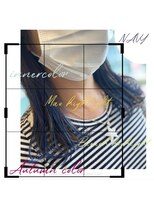 ヘアメイク アージュ 大野城 下大利店(HAIR MAKE age)&nbsp;ブルーインナーカラー　20代30代40代