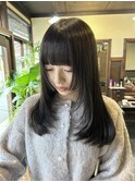 フルバング×レイヤーカット