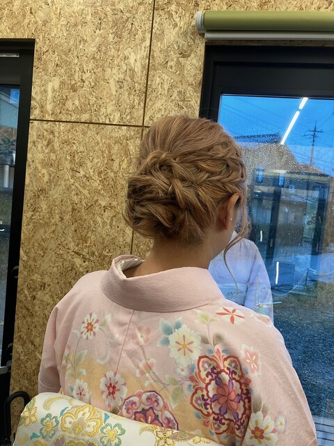 着付けヘアセット