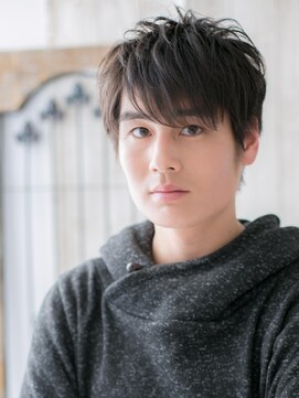 モッズヘア メン 南越谷南口店(mod's hair men) オーガニックカラー束感な涼しげ無造作ショートV南越谷