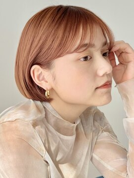 ローネス(LONESS) あごラインのショートボブヘア♪