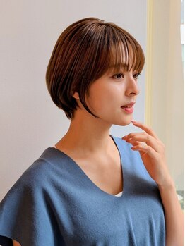 リングヘアギンザ(Ring hair GINZA)の写真/【カット+美艶カラー+Tr￥9900】実力派stylistの完全プライベートサロン.こだわりのある大人女性に[銀座駅]