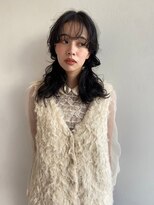 イム(imu) 【imu STYLE】暗髪ウェーブヘア