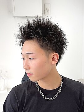 スイ(suiw) ツーブロックスパイキーショート【suiw】昭和町/天王寺/阿倍野