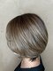 エムスタイル(M STYLE)の写真/悩める大人女性のお悩み解決サロン♪人気の白髪ぼかしで、いつまでも若々しく、艶やかな印象に◇