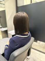 ジエクト 本店(The Ect)&nbsp;オリーブベージュ×ぷつっとボブ