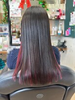 サイト美容室&nbsp;ロングヘア　デザインカラー