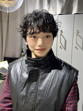 リラス 博多(rilas) ショートパーマ/簡単スタイリング/イメチェンヘアスタイル