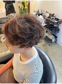 くせ毛活かし×パーマ風ショート