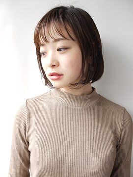 モリオ フロム ロンドン サッポロファクトリー店(morio FROM LONDON) 【morio札幌】札幌ボブ　大人かわいいあごラインボブ