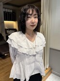 【ayana】小顔見せ◎くしゃっと大人可愛いパーマ