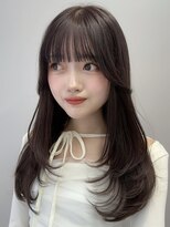 ハッチ(HACCH) 韓国風レイヤーカット髪質改善ダブルカラーハッシュカット