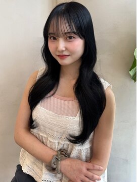 ザックラフィネ(ZACC raffine) レイヤーカット/くびれヘア／透明感カラー／シュースルーバング