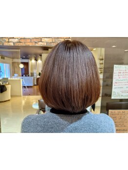 [新石切3分]大人女性に人気なショートカットは似合わせデザインが肝◎トップのふわっと感で叶う若々しさ！