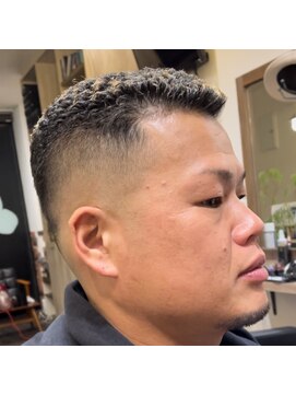 アイロンパーマ