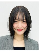 アイトーキョーエス 渋谷(AI TOKYO S) レイヤーボブ/オリーブベージュ/結べるボブ