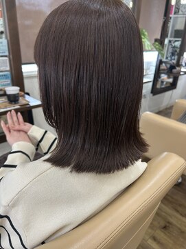 ジッピー ヘアーコレクション メテオ髪質改善トリートメントカラー　ピンクベージュ