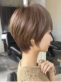 30代40代50代◎大人ナチュラルレイヤーショートボブ 表参道 橋本