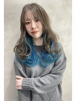 ルノン(LUNON)&nbsp;黒髪クラゲヘアーオリーブグレー小顔ココアベージュ