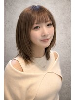 テラ(terra)&nbsp;ハイライトミルクティーベージュ くびれミディレイヤー