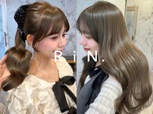 RiN.原宿 髪質改善/レイヤーカット/ボブ/顔周りカット/透明感・プレミアムケアカラーの雰囲気（プレミアムケアカラーで透明感たっぷりの美艶髪に。）