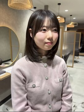 エフ 西大寺(ef) 垢抜け小顔ミディアムレイヤー