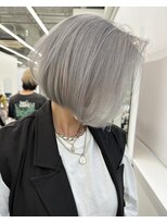 リノート バイ エゴル 太田川(Linoet by ENGOL)&nbsp;ホワイトシルバーカラー/ホワイトカラー/ハイトーン/ブリーチ