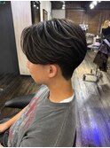 毛流れセンターパート