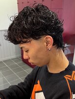 ラパンセブランメンズ 蟹江(LA PENSEE BRUN MEN'S)&nbsp;[LAPENSEE_inagaki] マレットヘア