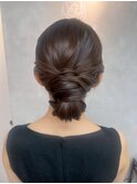 【アップスタイル】銀座/銀座駅/ヘアセット/早朝/結婚式/ライブ