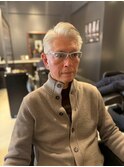 ビジネス刈り上げショートヘア／白金／白金台／目黒