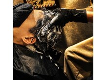 エルエー バーバーショップ 草津店(L.A BARBERSHOP)の雰囲気（お盆の疲れにヘッドスパどうですか？）