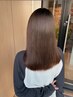 大人気♪似合わせカット+ブリーチなしダブルカラー+3stepトリートメント