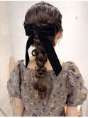 結婚式お呼ばれヘア＊misaki＊