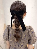 ローウェ 渋谷(Louwe)&nbsp;結婚式お呼ばれヘア＊misaki＊