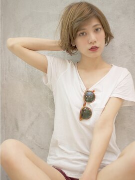 ベック ヘアサロン(BEKKU hair salon) 大人クールで簡単スタイリングできるルーズなボブ♪