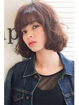 ランプ ヘアー(lamp hair)&nbsp;【lamp hair 】ピンクベージュ×アンティークボブ♪No1