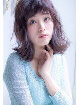 ロンド 銀座(Lond)&nbsp;【Ｌｏｎｄ】本田　奈穂美　ツヤ感×柔らかいバイオレットカラー