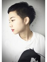 クリアオブヘアー リット(CLEAR of hair LiT) 黒髪刈り上げショート